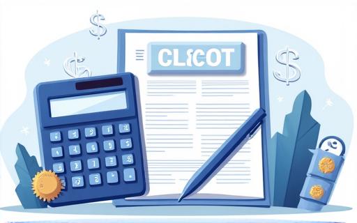 Illustration de documents officiels, d'une calculatrice et de badges d'aide, symbolisant la planification financière et les différentes aides.